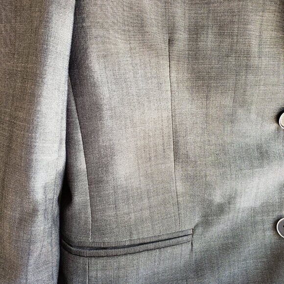 Calvin Klein - Gray Blazer - Size 16 kids - Picture 8 of 13